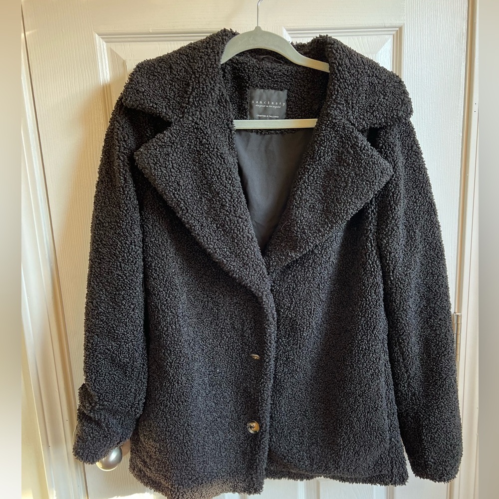Black Sherpa jacket